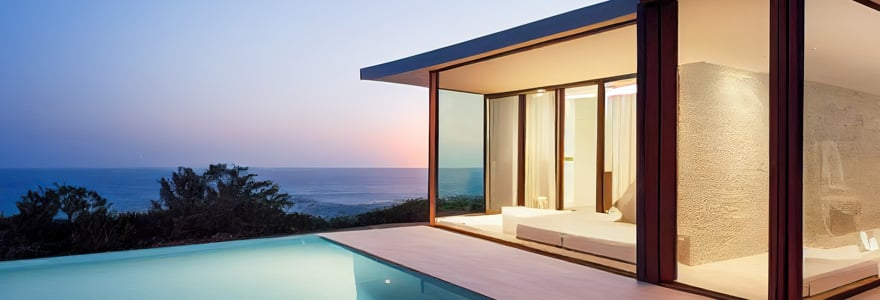 villa en bord de mer